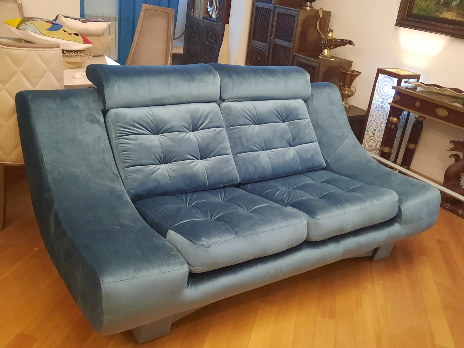 Обивка дивана на дому. Варшавская