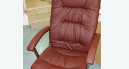 Обтяжка офисного кресла. Варшавская